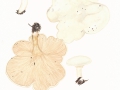 Clitocybe phyllophila (Fr.) Kumm. , Laubfreund-Trichterling , Streuliebender Trichterling