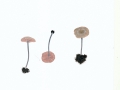 Entoloma incarnatofuscescens (Britz.) Noordel. , Langstieliger Nabelrötling