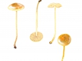 Hypholoma myosotis (Fr.) M.M.Mos. , Klebriger Schwefelkopf, Großsporiger Schwefelkopf, Olivgelber Schwefelkof, Mäuseöhrchen
